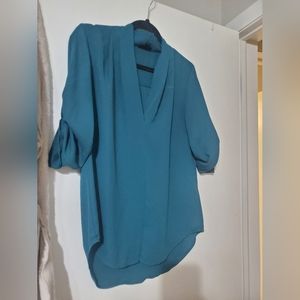 Mossimo Teal Blouse